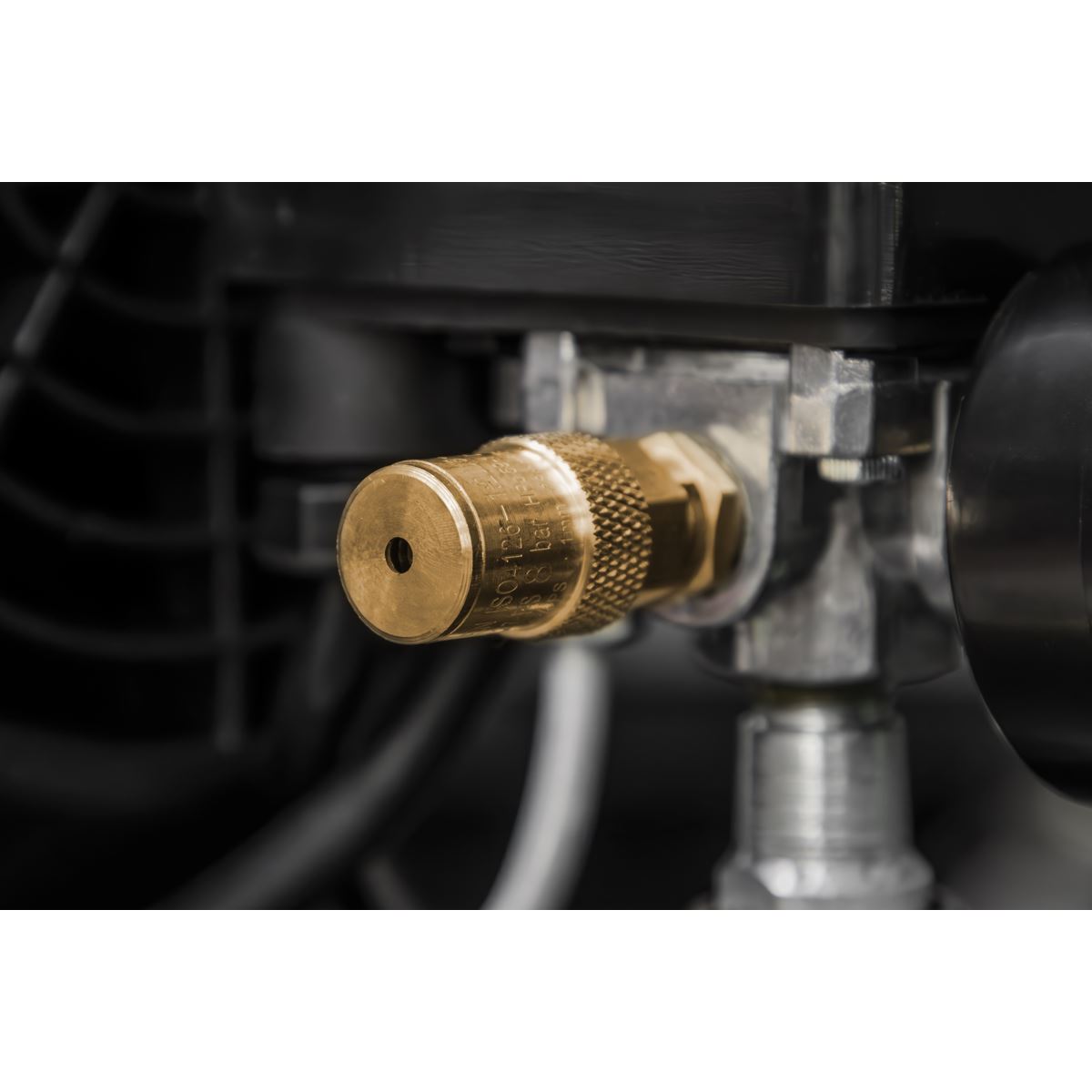 Sealey SAC5030VE Air Compressor 50L V-Twin Direct Drive 3hp Sealey