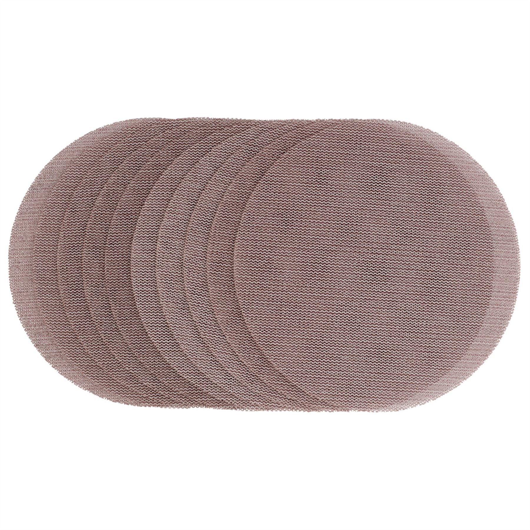 Draper 60504 Mesh Sanding Discs 125mm 180 Grit Pack of 10 Draper