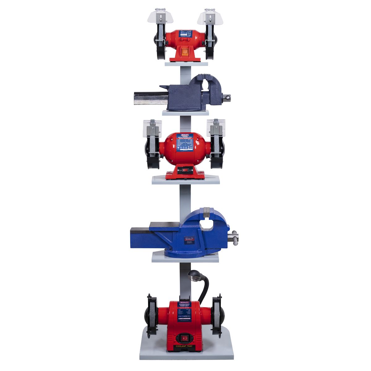 Sealey BGVDSCOMBO4 Bench Grinder & Vice Stand Deal Sealey