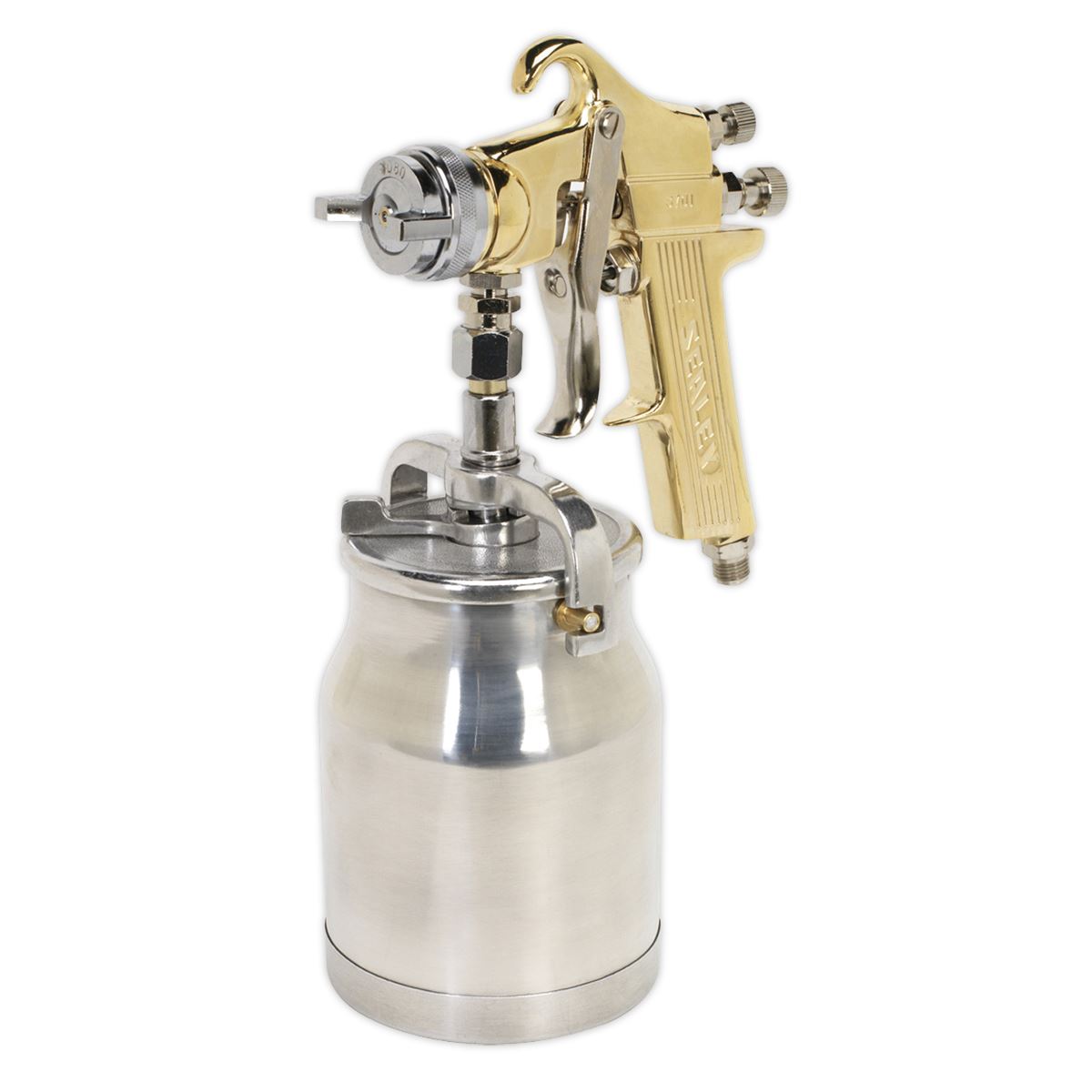 Sealey S701 Spray Gun Professional Suction Feed - 1.8mm Set-Up Sealey
