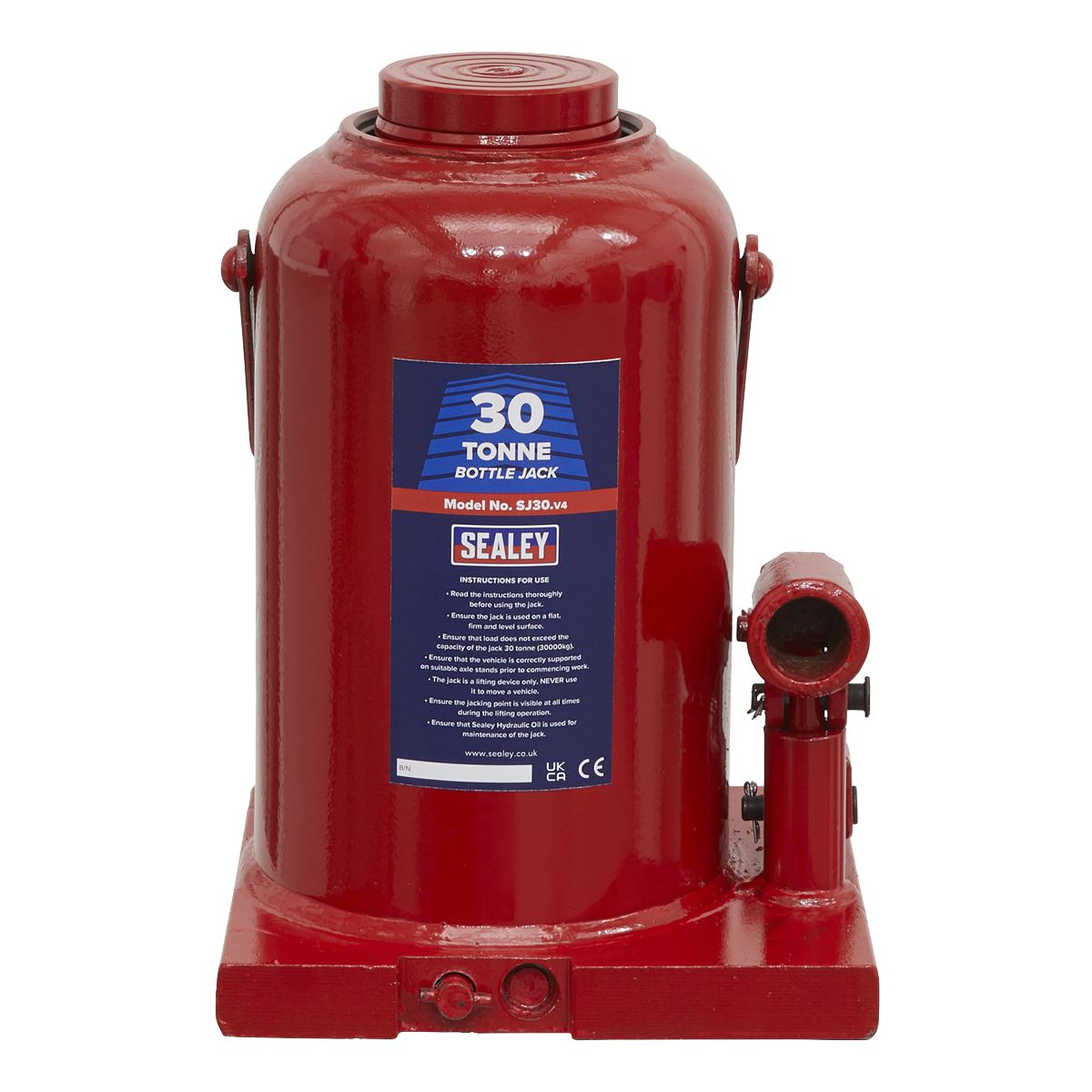 Sealey SJ30 Bottle Jack 30 Tonne Sealey