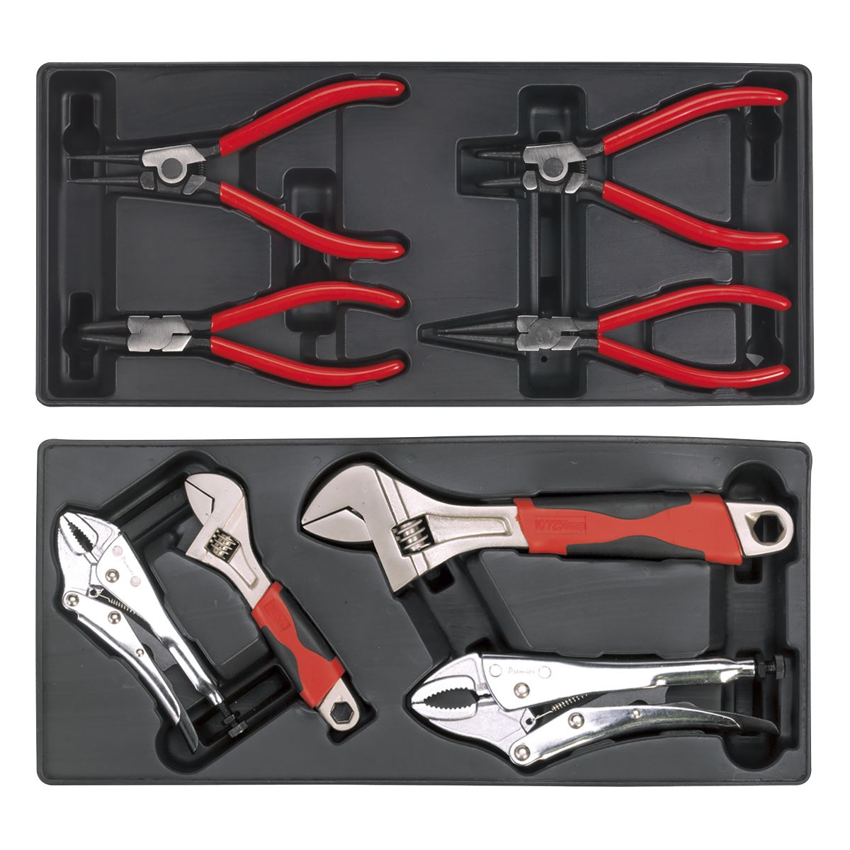 Sealey SPTCCOMBO1 Tool Chest Combination 14 Drawer with Ball-Bearing Slides - Blue & 1179pc Tool Kit Sealey