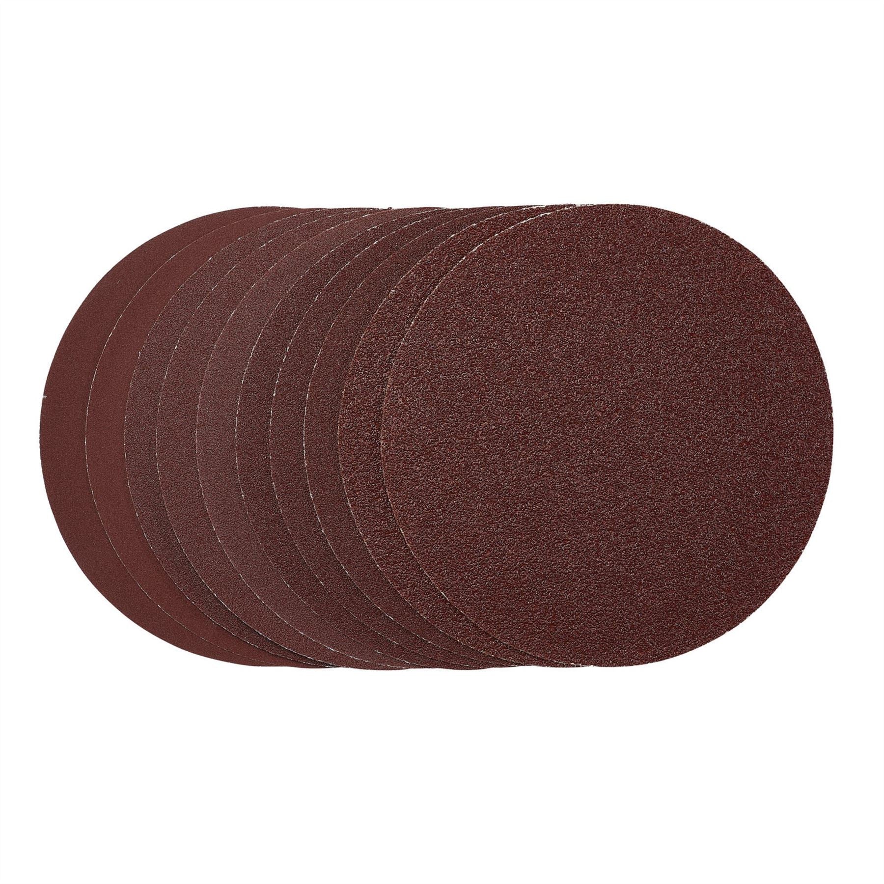 Draper 63016 Sanding Discs 150mm PSA Assorted Grit Pack of 10 Draper