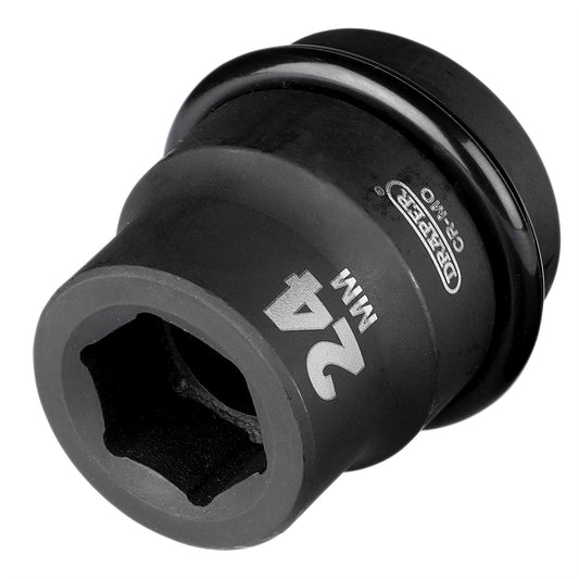 Draper 05105 Expert HI-TORQ® 6 Point Impact Socket 1" Sq. Dr. 24mm Draper
