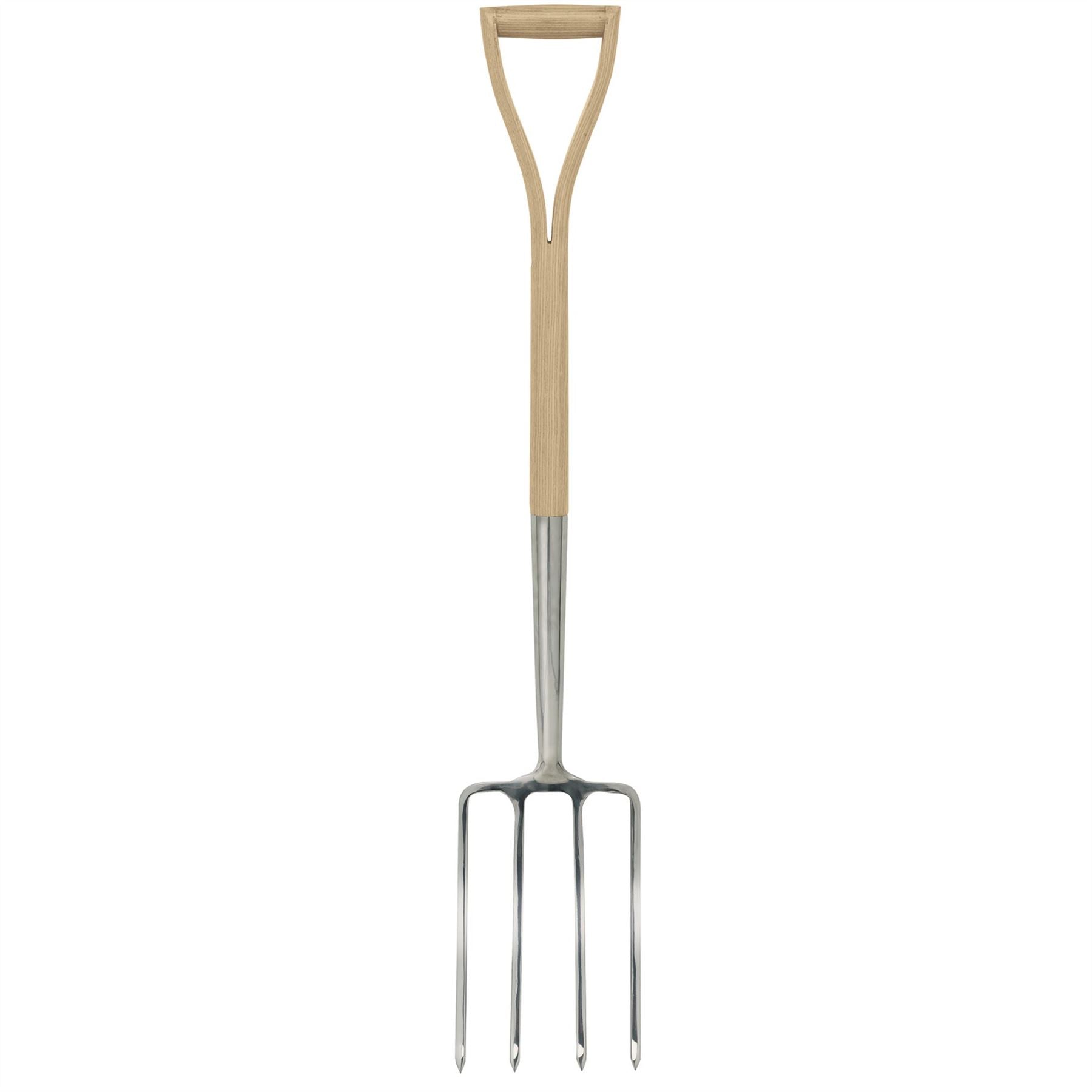 Draper 99013 Heritage Stainless Steel Digging Fork with Ash Handle Draper