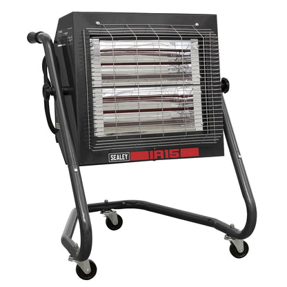 Sealey IR15 Infrared Halogen Heater 1.4/2.8kW 230V Sealey
