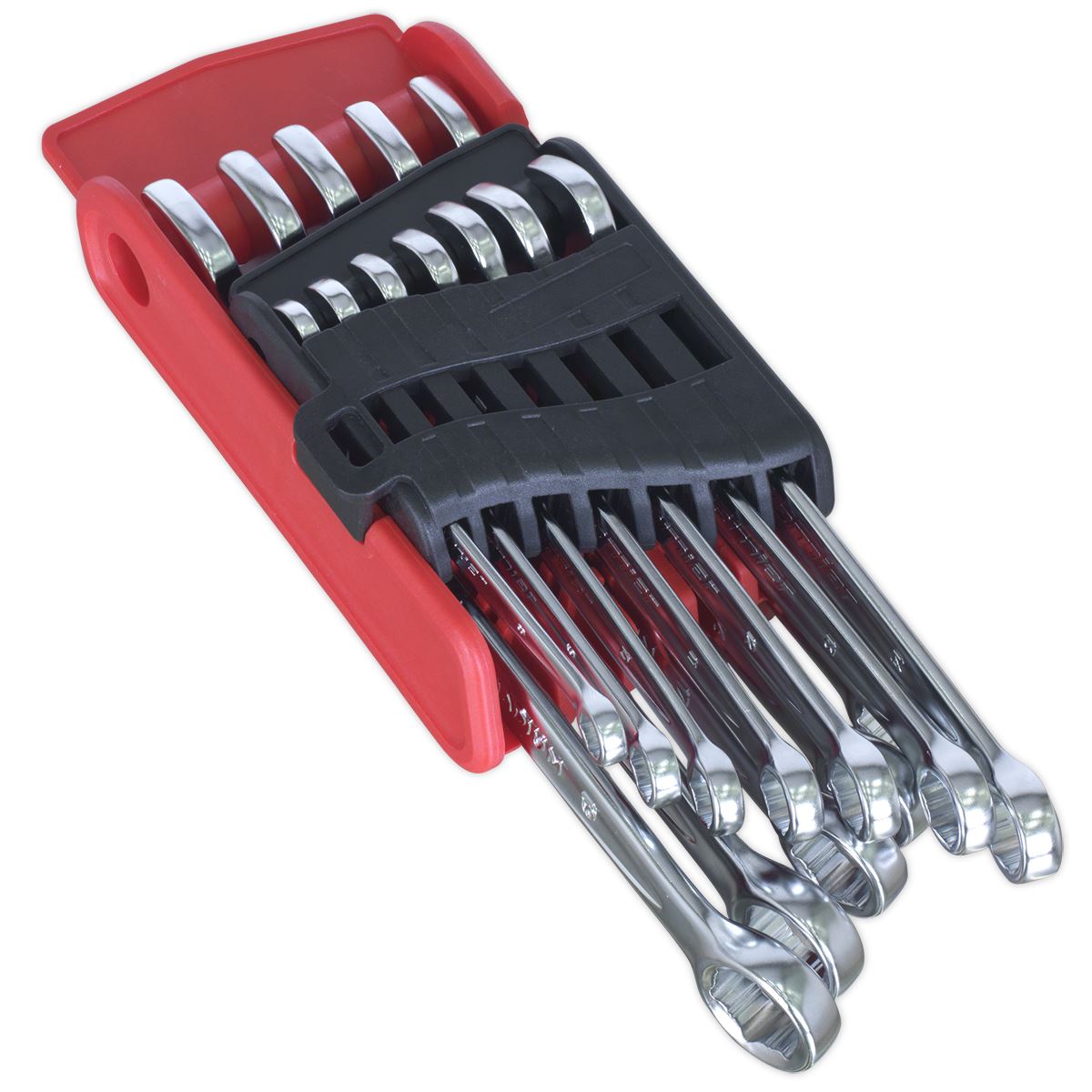 Sealey AK63921 Combination Spanner Set 12pc Lock-On™ 6pt - Metric Sealey