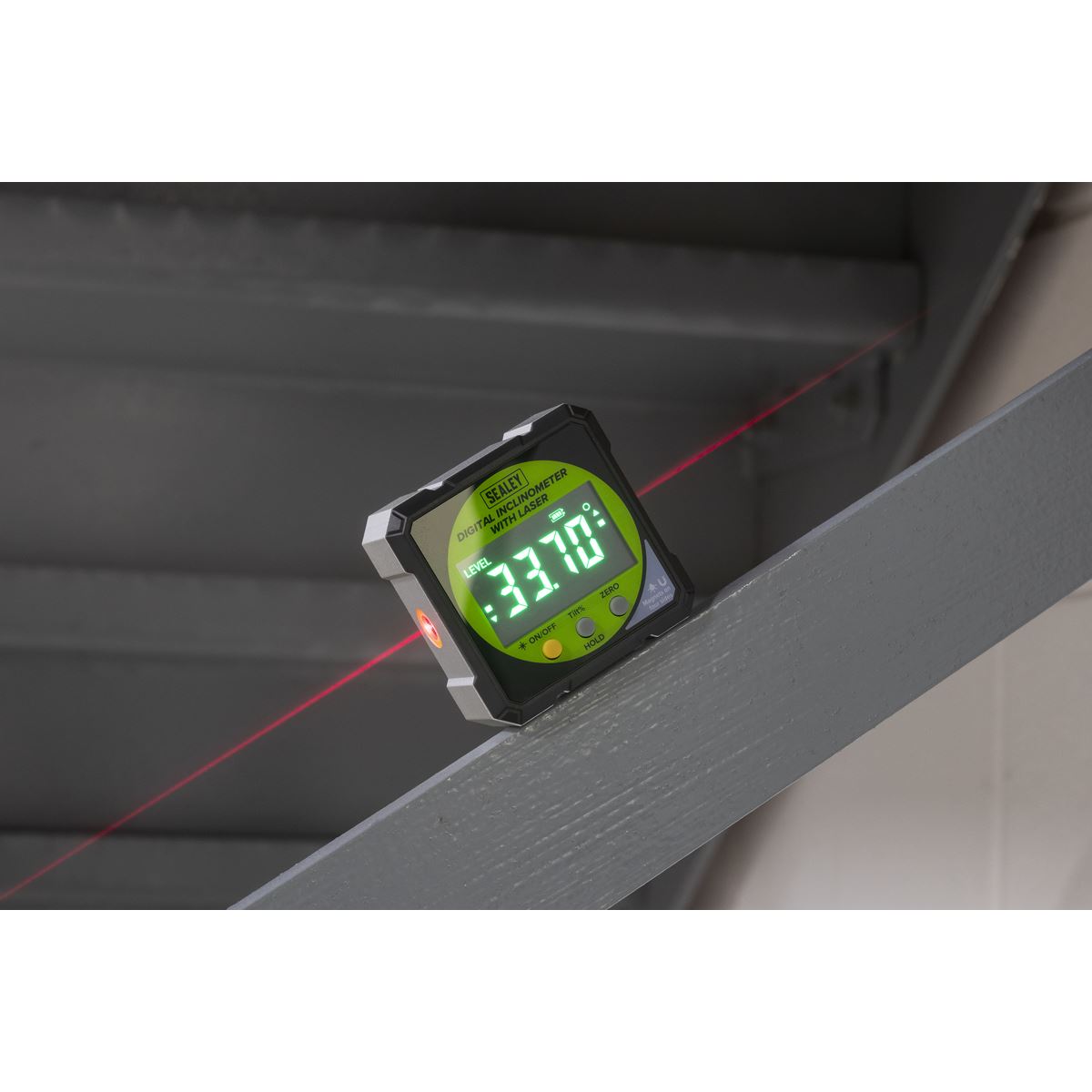Sealey AK9991 Inclinometer Digital with Laser Sealey