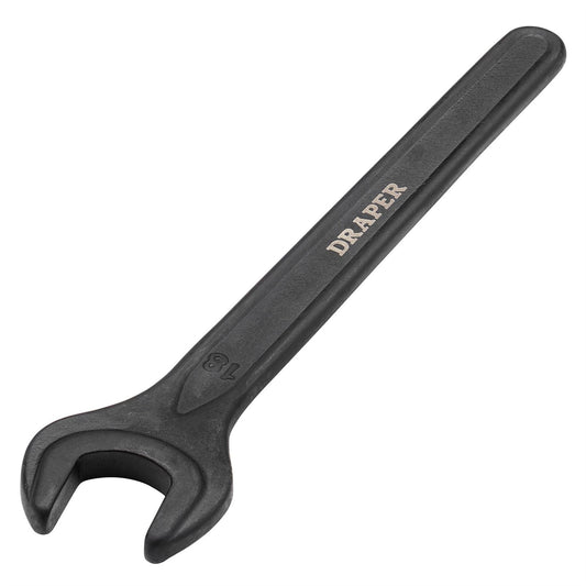 Draper 37529 Single Open End Spanner 18mm Draper