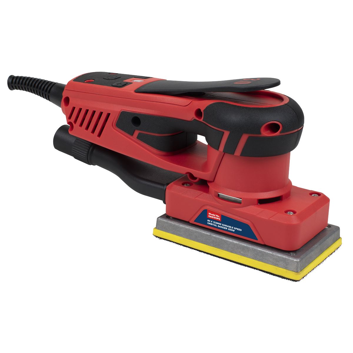 Sealey DAS151PS Variable Speed Brushless Orbital Sander 80 x 133mm 350W Sealey