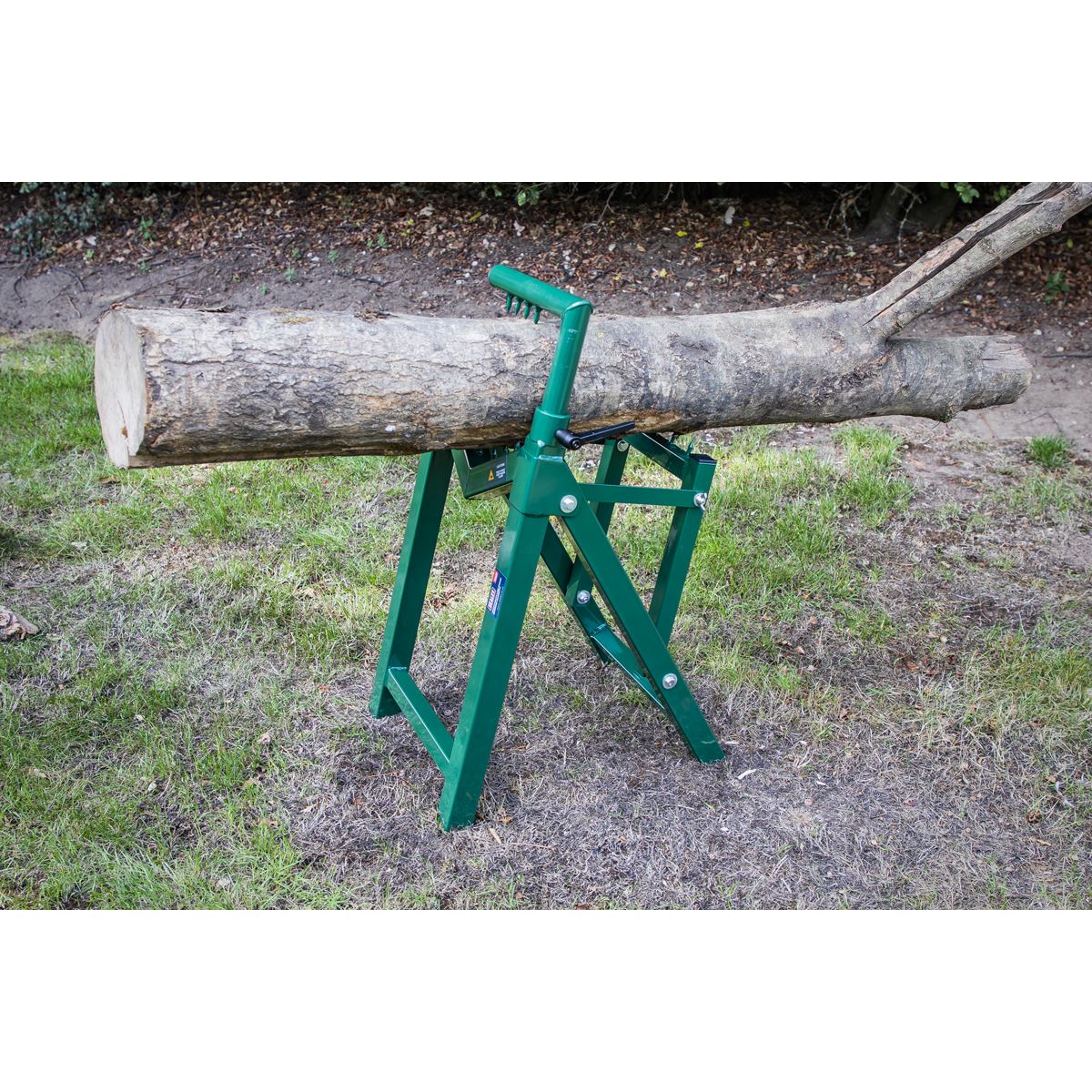 Sealey LC300ST Heavy-Duty Log Stand Ø230mm Capacity Sealey