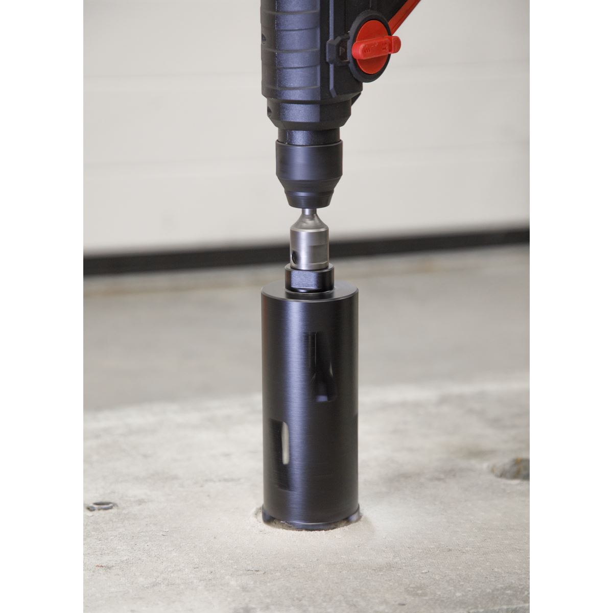 Sealey WDCKIT5 Diamond 5 Core Kit (Ø38 52 65 117 127mm Cores with Adaptors) Sealey