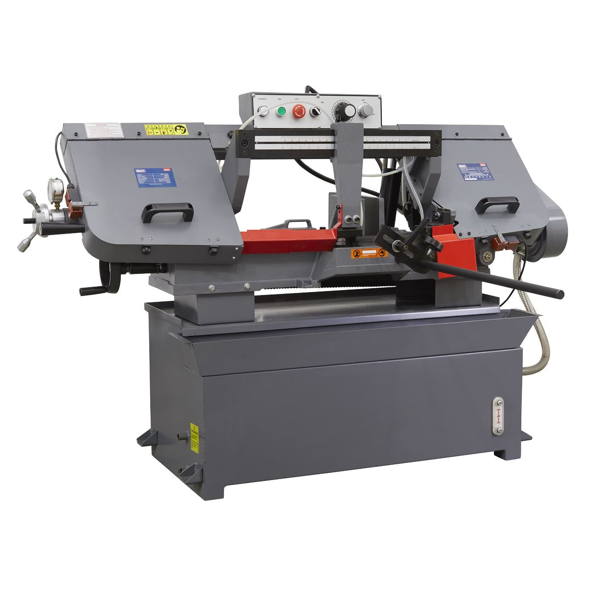 Sealey SM353CE Bandsaw 400mm Horizontal Hydraulic Arm Sealey