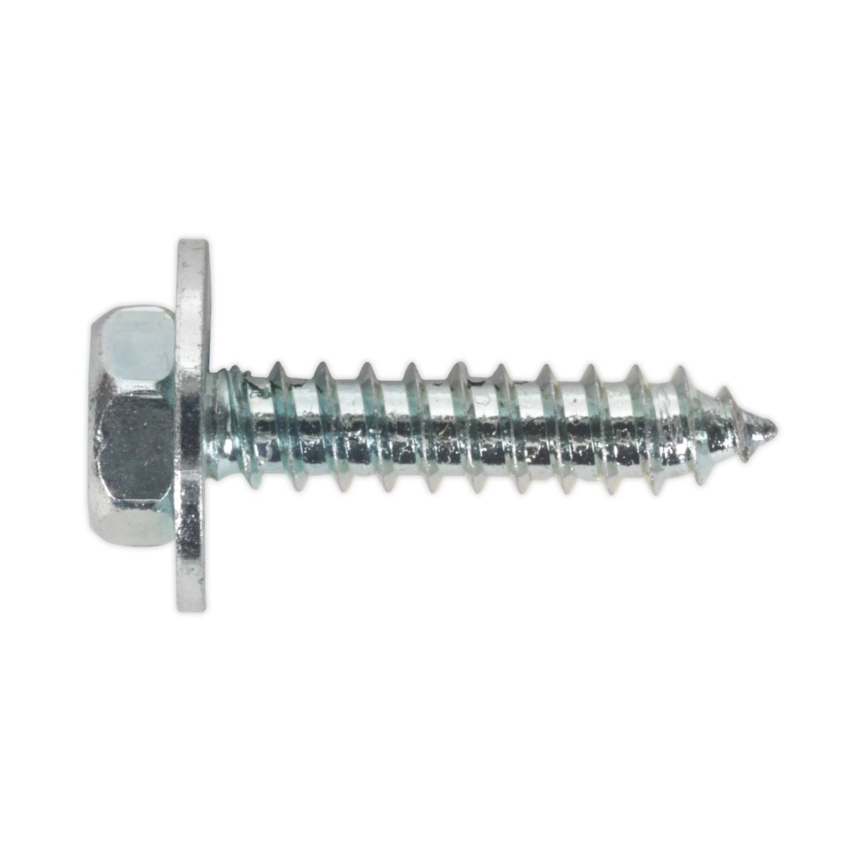 Sealey ASW8 Acme Screw with Captive Washer #8 x 3/4" Zinc Pack of 100 Sealey