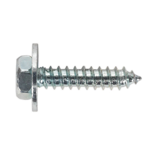 Sealey ASW8 Acme Screw with Captive Washer #8 x 3/4" Zinc Pack of 100 Sealey