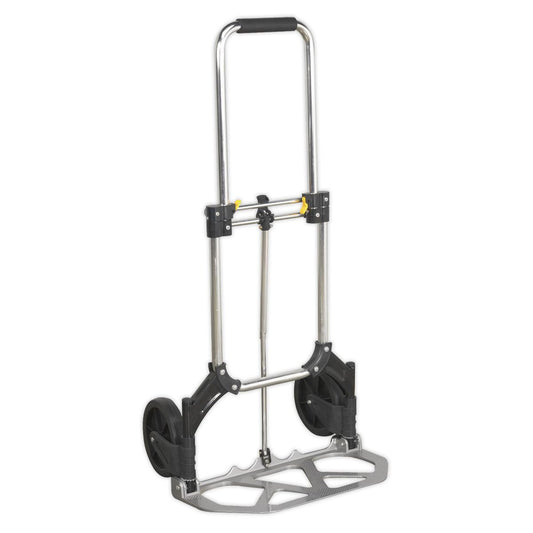 Sealey ST33 Sack Truck Folding Aluminium 70kg Capacity Sealey