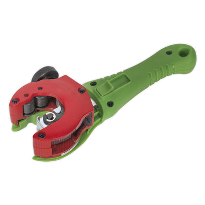 Sealey AK5065 Ratcheting Pipe Cutter 2-in-1 Ø6-28mm Sealey