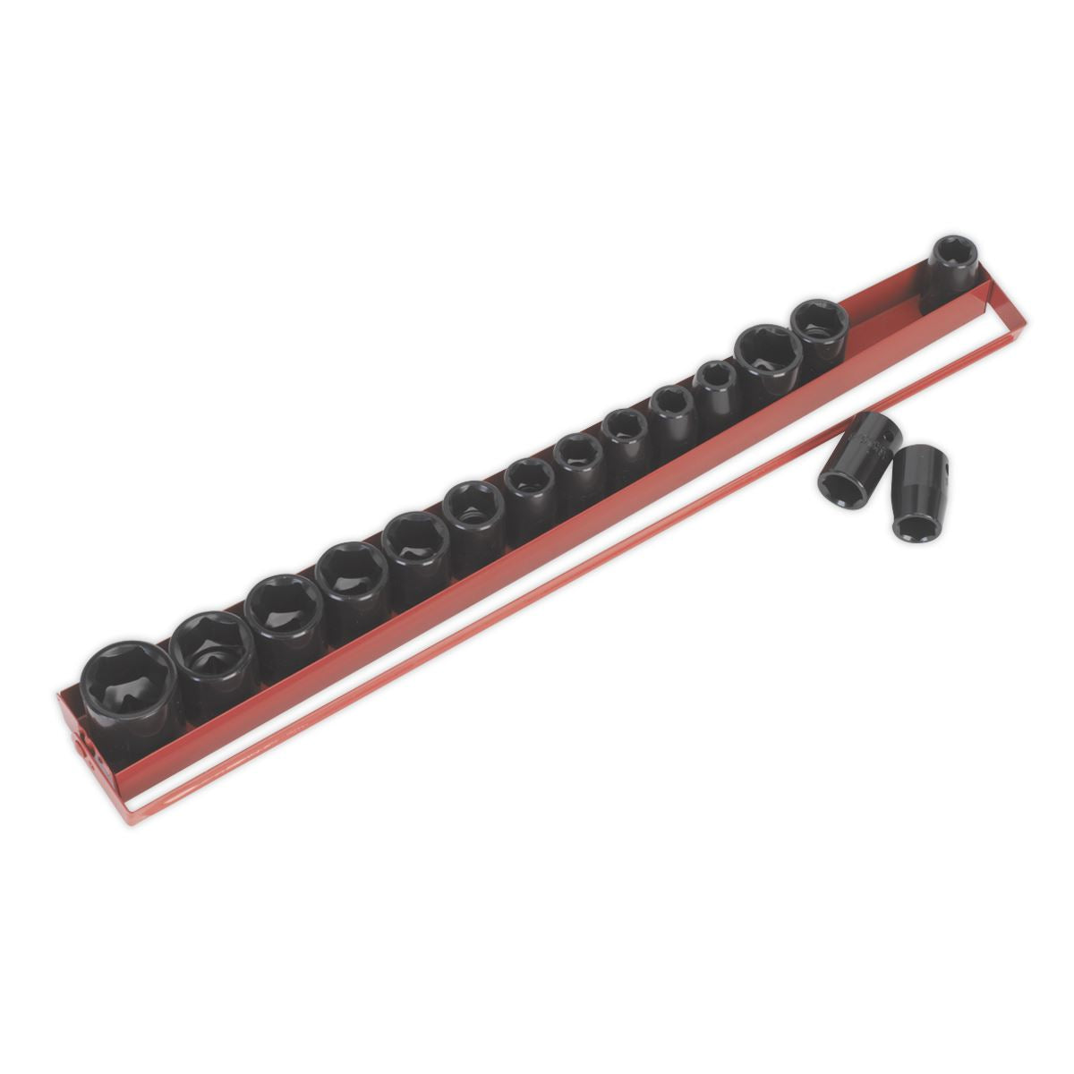 Sealey AK684 Impact Socket Set 16pc 1/2"Sq Drive Metric/Imperial Sealey