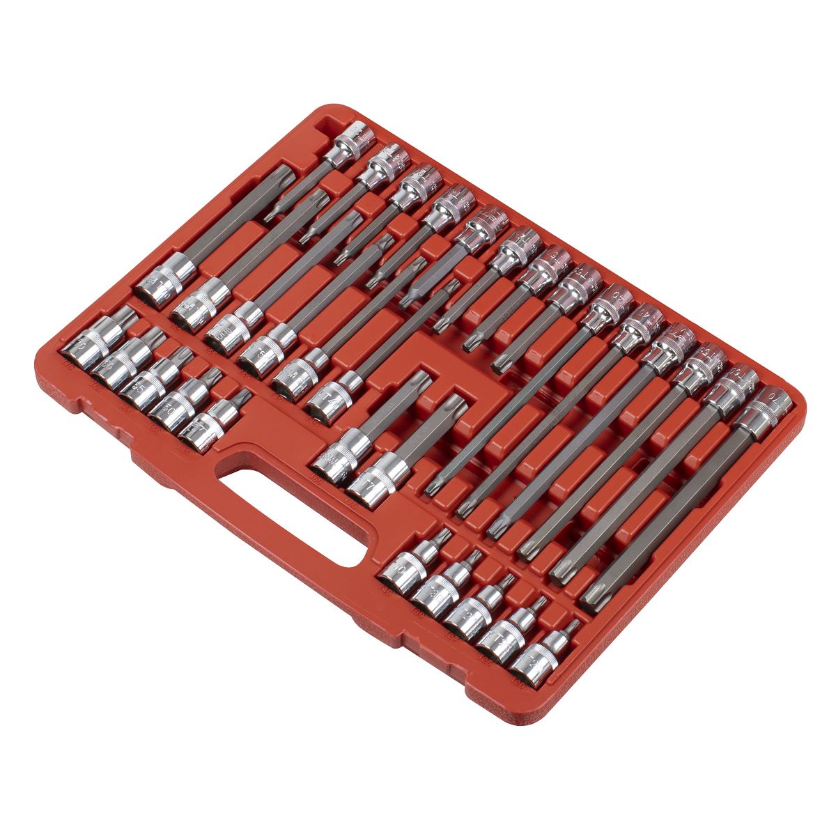 Sealey AK2194 TRX-Star* Socket Bit Set 32pc 1/2"Sq Drive Sealey