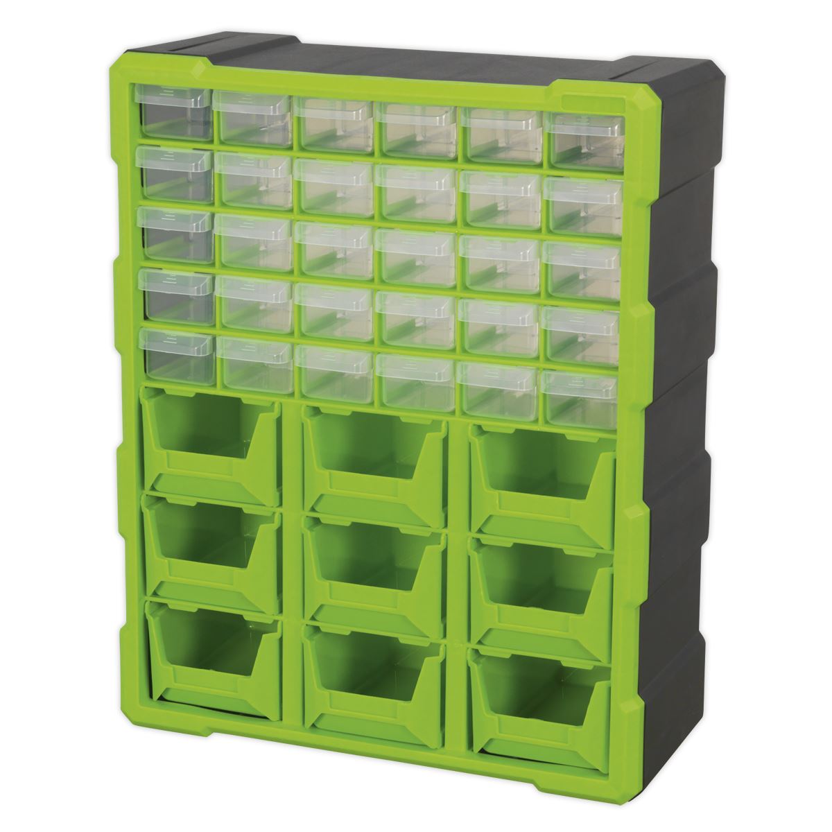 Sealey APDC39HV Cabinet Box 39 Drawer - Green/Black Sealey