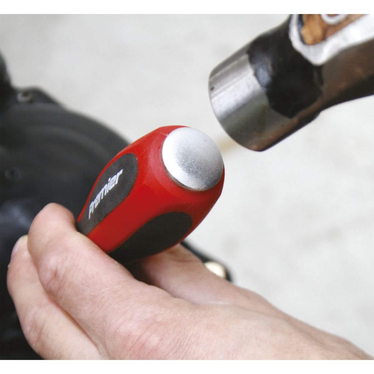 Sealey AK4932 Screwdriver Set 6pc Hammer-Thru Sealey