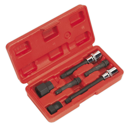 Sealey SX400 Alternator Freewheel Pulley Removal Set 6pc Sealey
