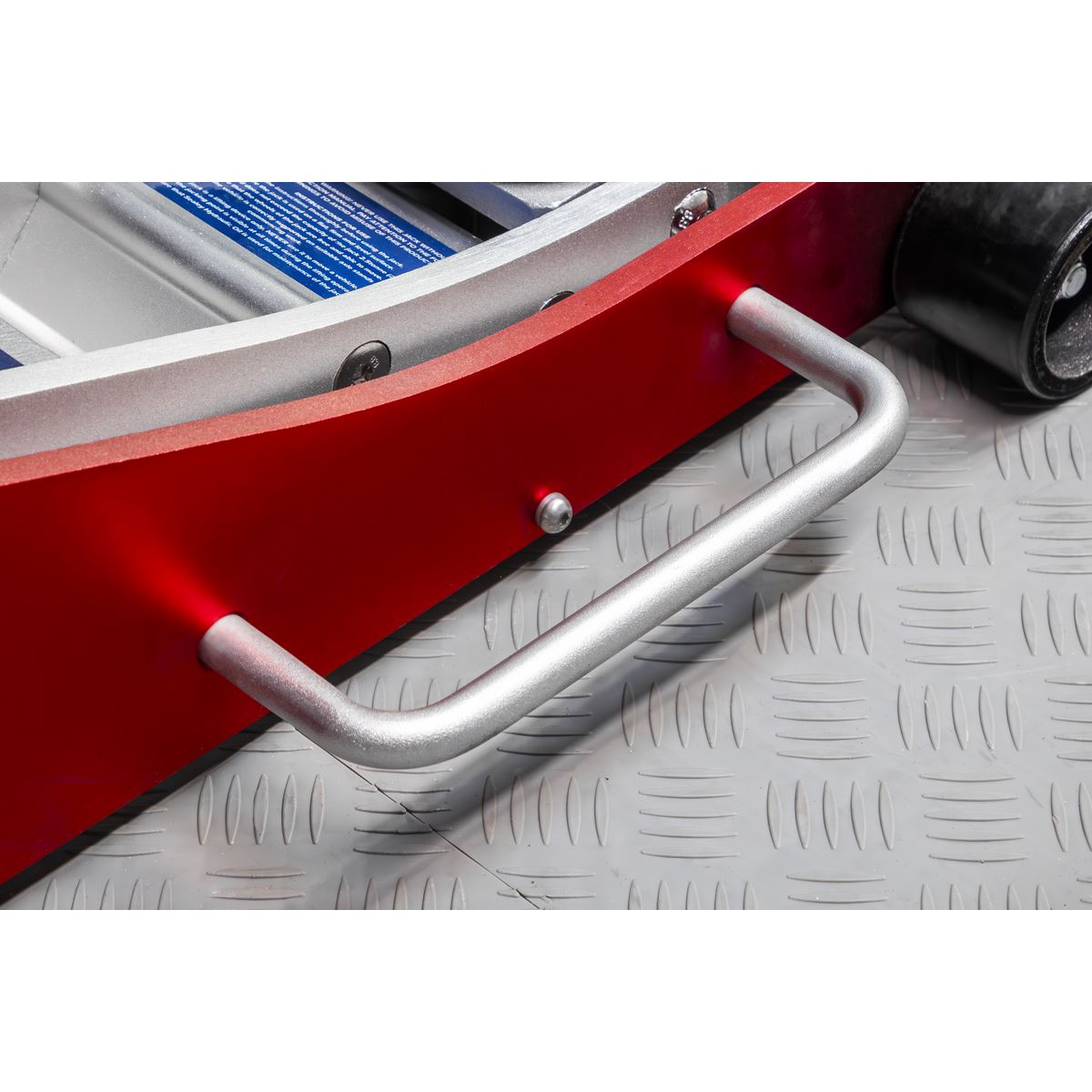 Sealey RJA2500 Premier Low Profile Aluminium Trolley Jack with Rocket Lift 2.5 Tonne Sealey