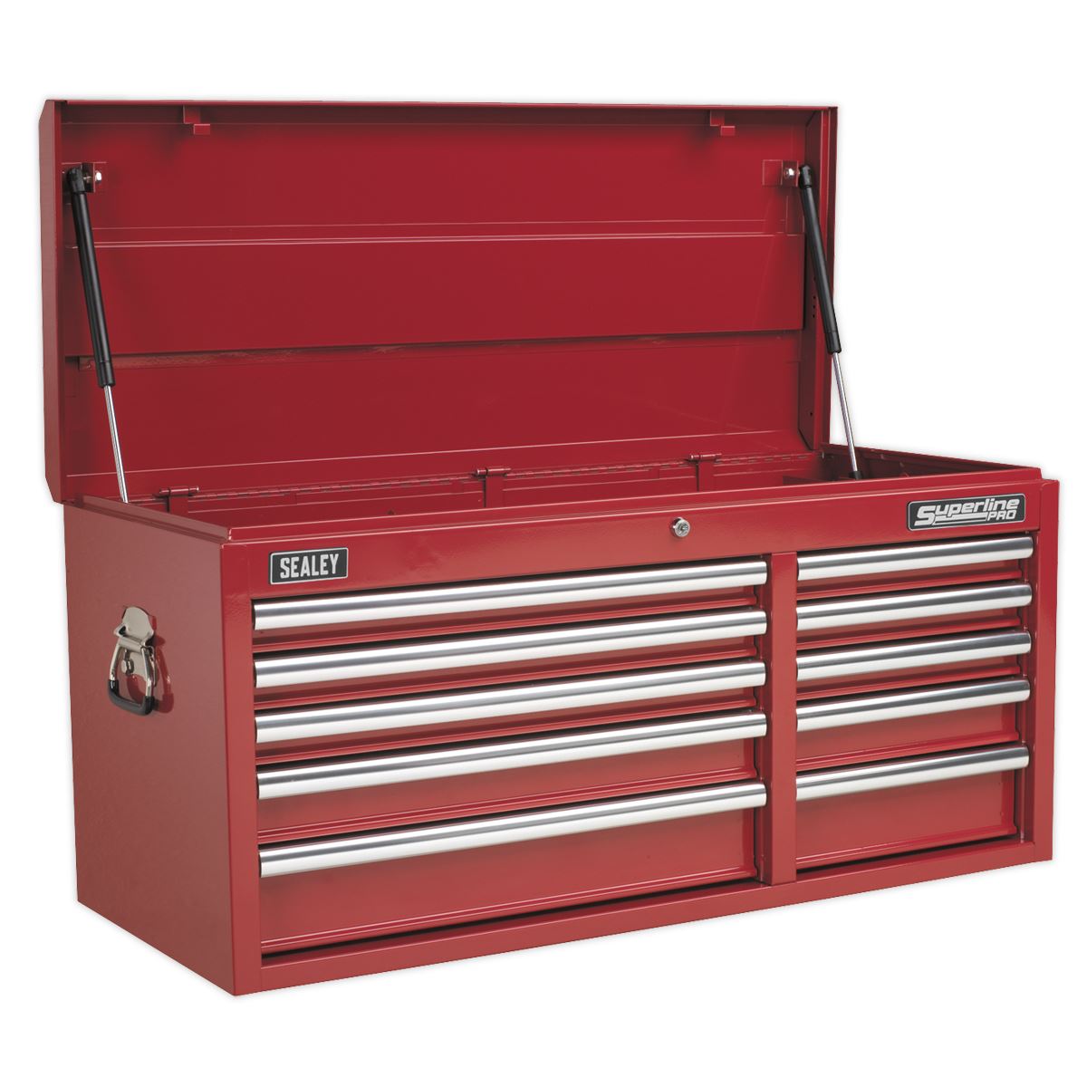 Sealey AP41110 Topchest 10 Drawer with Ball-Bearing Slides Heavy-Duty - Red Sealey
