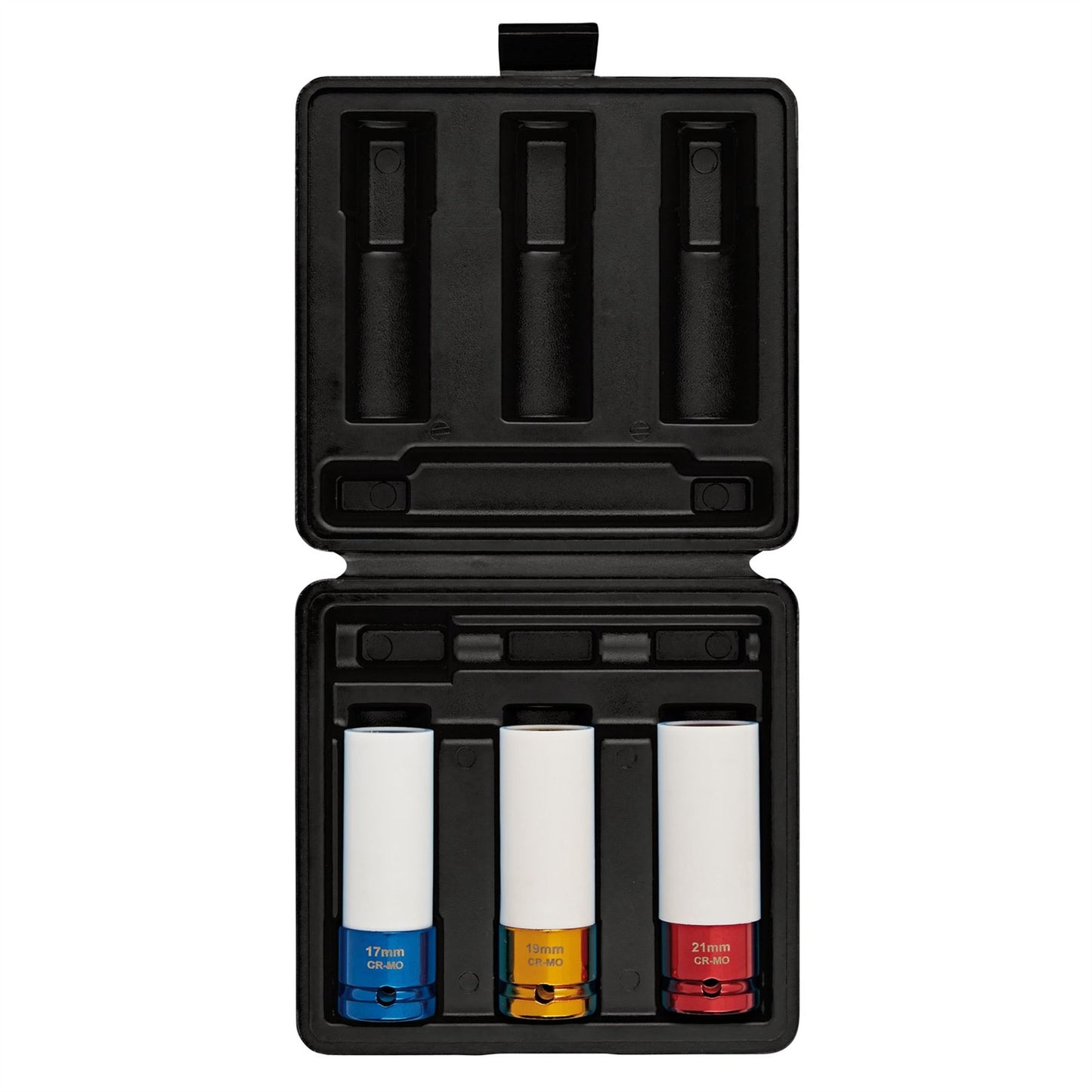 Draper 30630 HI-TORQ® Wheel Nut Sockets for Alloy Wheels 1/2" Sq. Dr. 3 Piece Draper