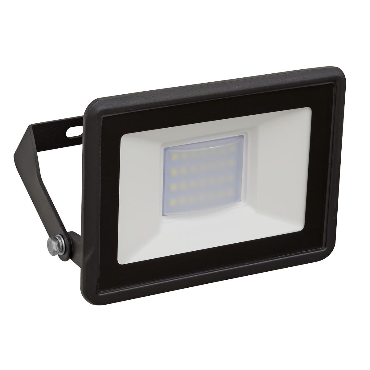 Sealey LED112 Extra-Slim Floodlight with Wall Bracket 20W SMD LED Sealey