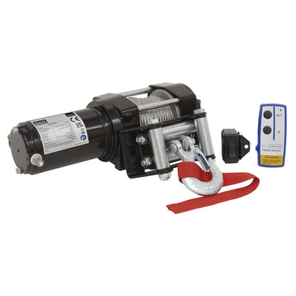 Sealey ATV1000W ATV Winch 1000kg Line Pull 12V Sealey