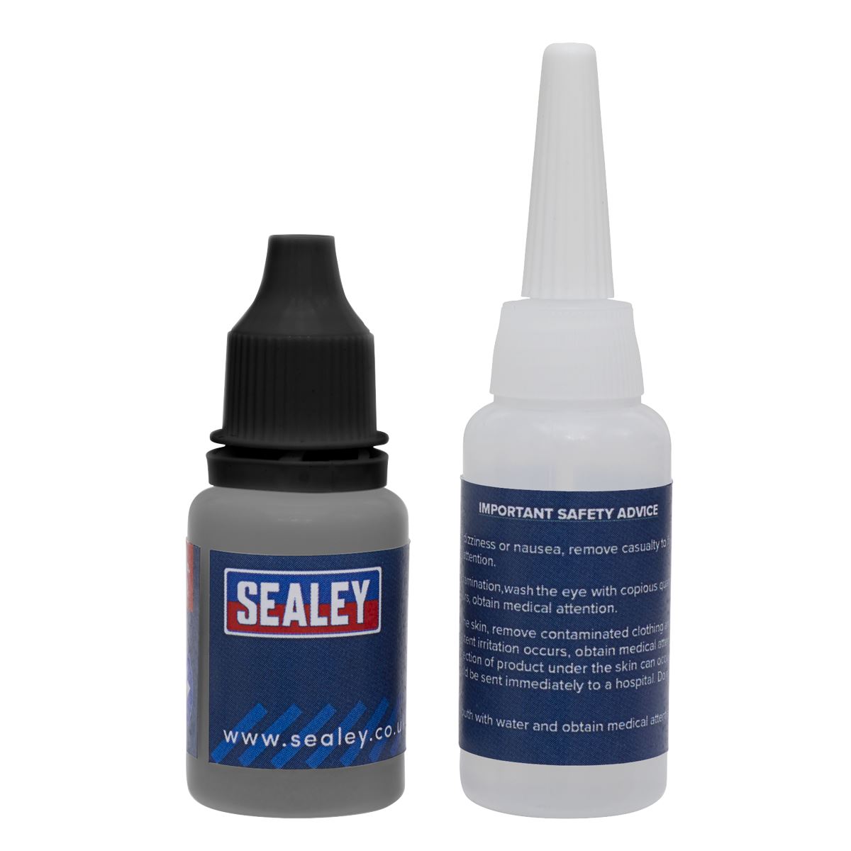 Sealey SCS908 Fast-Fix Filler & Adhesive - Black Sealey