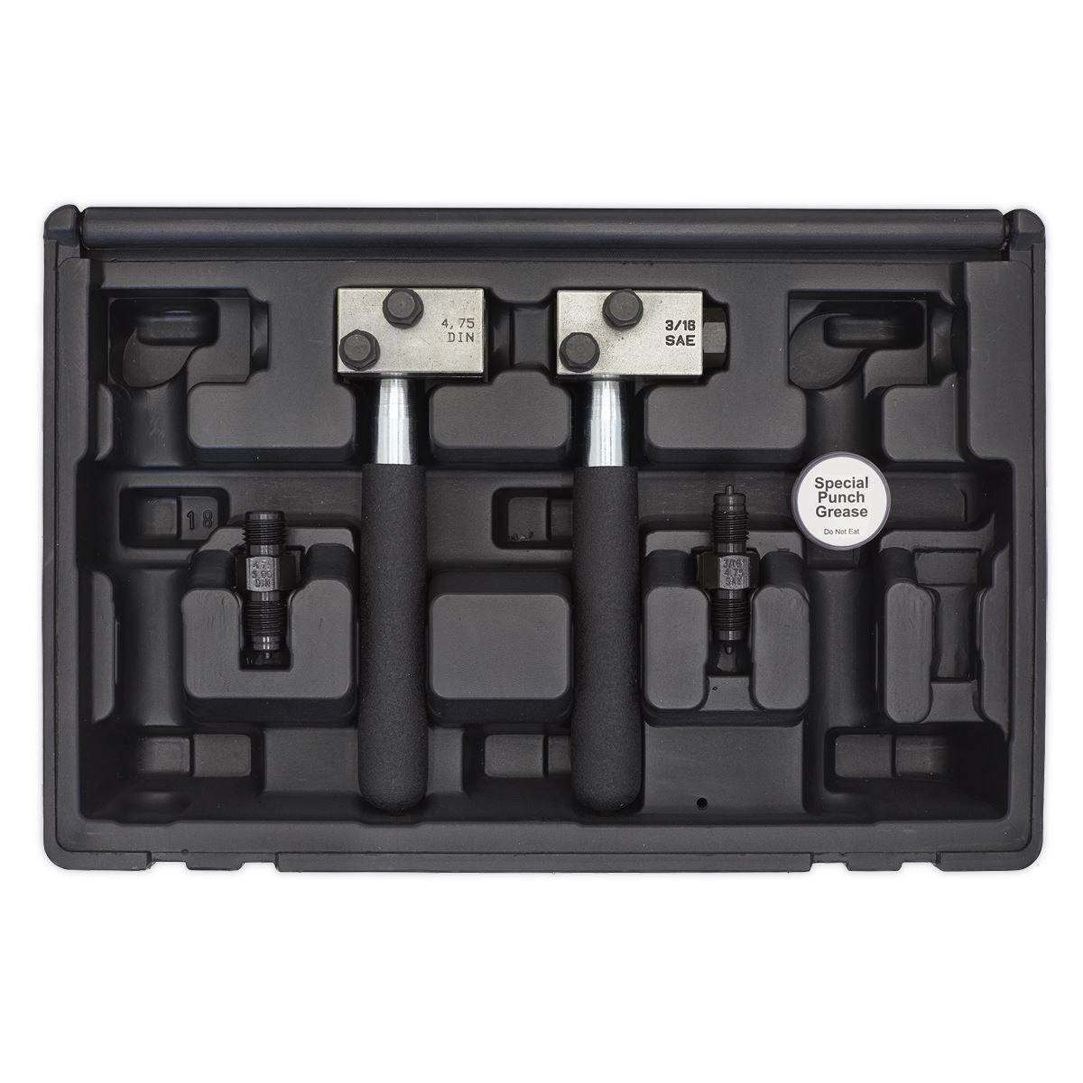 Sealey PFT11 On-Vehicle Micro Brake Pipe Flaring Tool Set Sealey