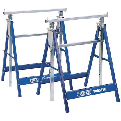 Draper 54053 Pair of Telescopic Trestle/Saw Horse 685 x 585mm Draper