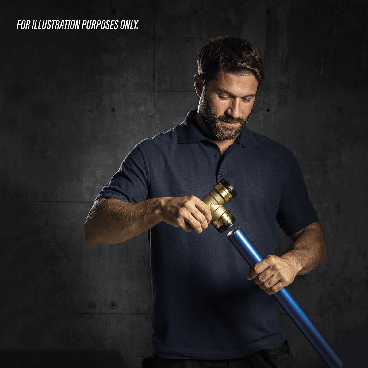 Sealey SBA15ET SharkBite® Equal Tee Ø15mm Sealey