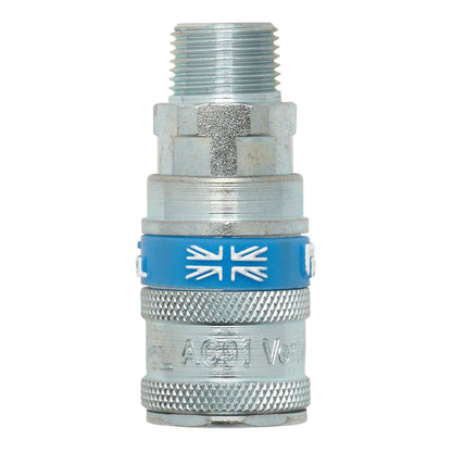 Draper 51408 3/8" BSP Taper Male Thread Vertex Air Coupling Sold Loose Draper