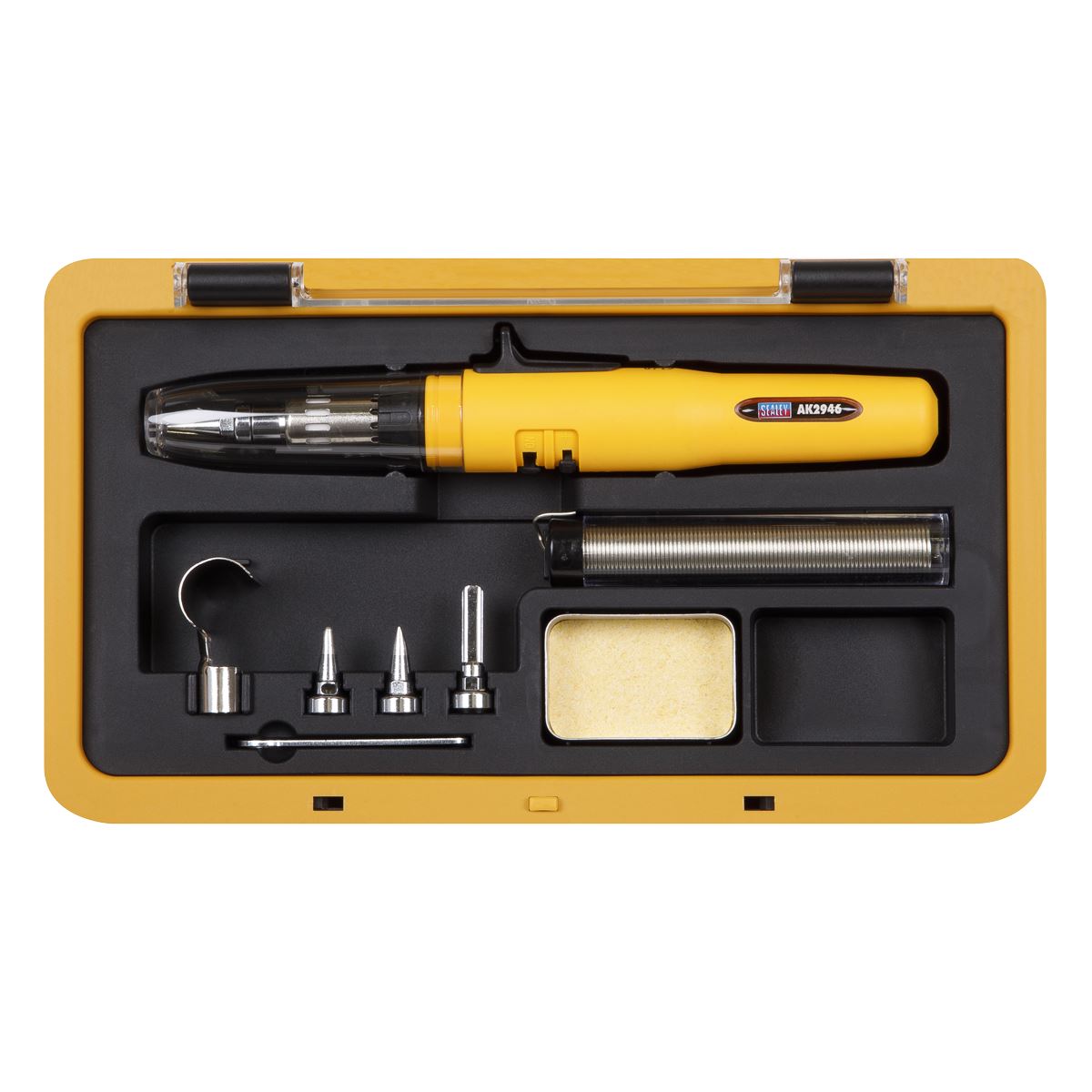 Sealey AK2946 Butane Heating/Soldering Torch Kit 8pc Sealey