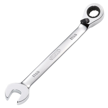 Draper 51977 HI-TORQ® Metric Reversible Ratcheting Combination Spanner 11mm Draper