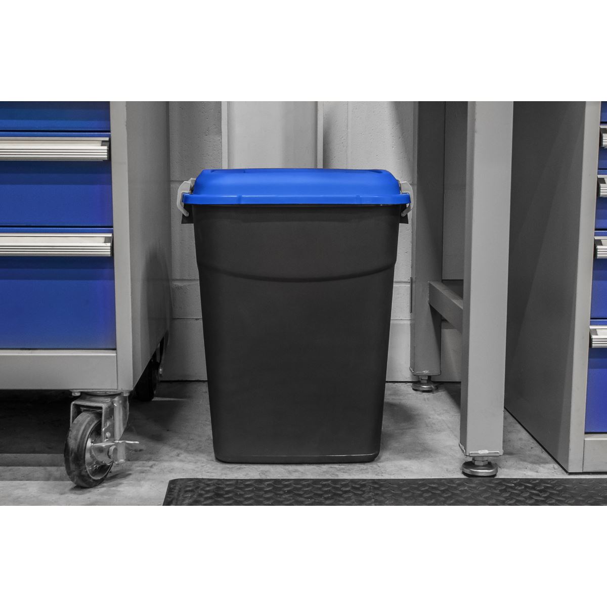Sealey BM50B Refuse/Storage Bin 50L - Blue Sealey