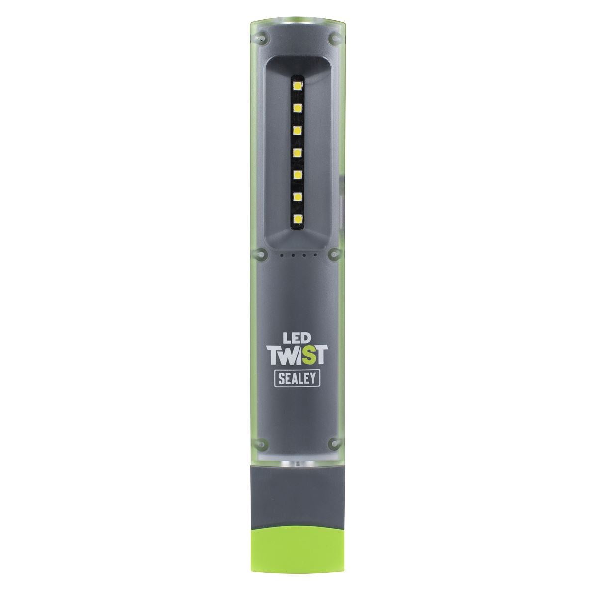 Sealey LED401G LED Twist Rechargeable Inspection Light 2W & 1W SMD LED Sealey