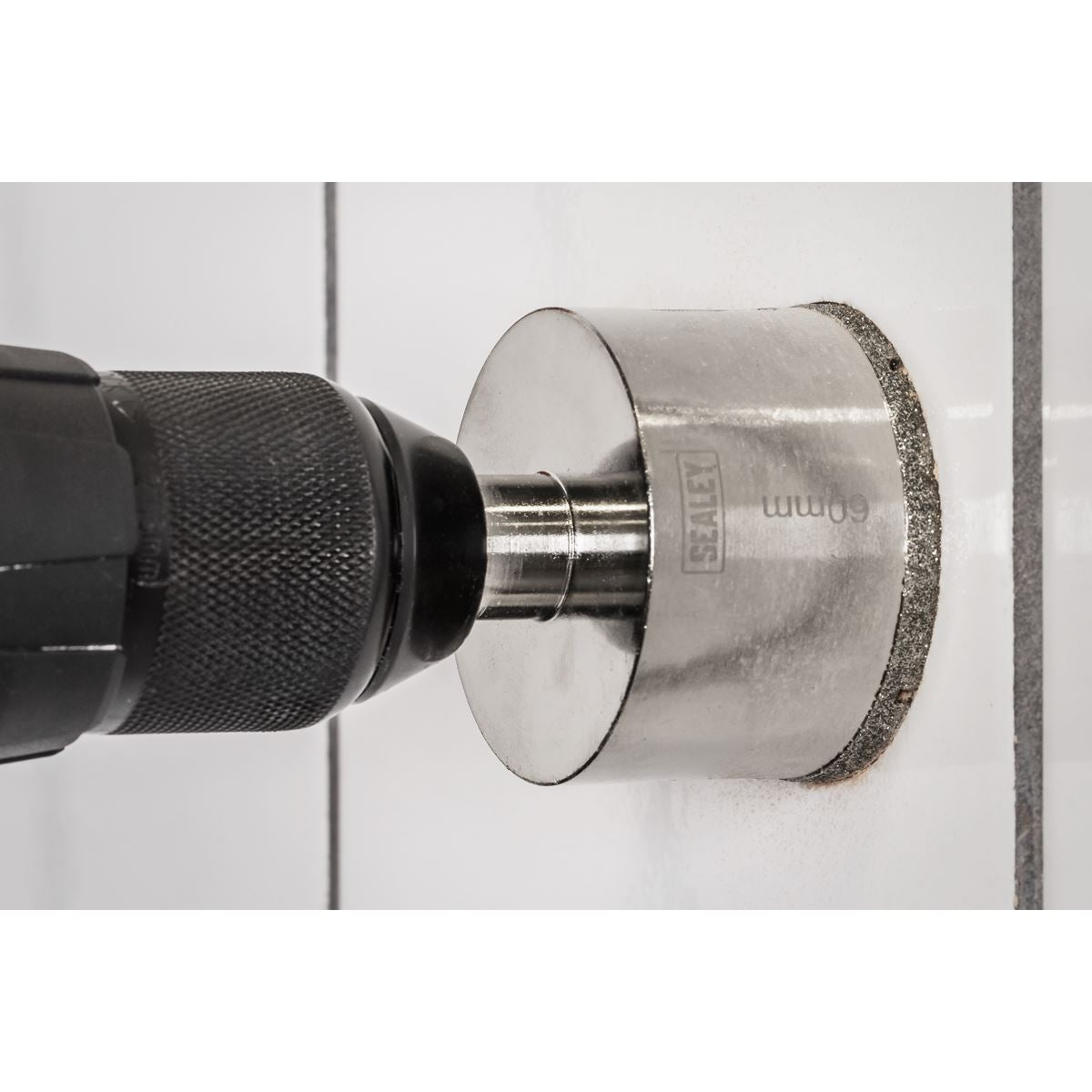 Sealey DHS60 Electroplated Diamond Hole Saw Ø60mm Sealey