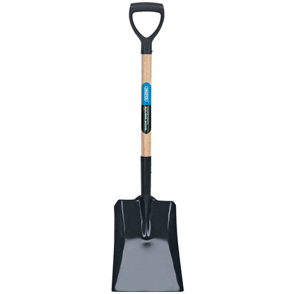 Draper 10904 Carbon Steel Square Mouth Builders Shovel with Hardwood Shaft Draper