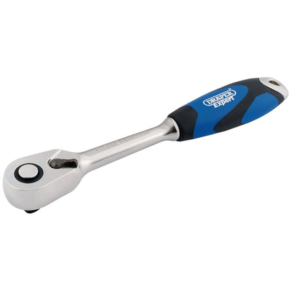 Draper 26503 Expert Soft Grip Reversible Ratchet 3/8" Sq. Dr. 72 Tooth Draper