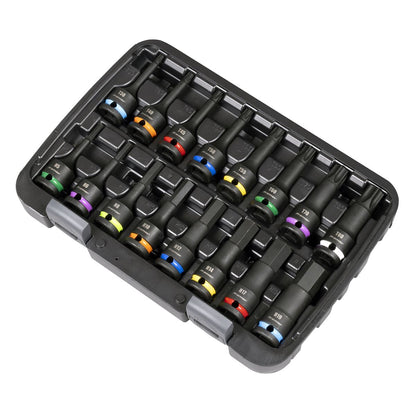 Sealey AK56005 Premier Hex & TRX-Star* Impact Socket Bit Set 1/2"Sq Drive 16pc Sealey
