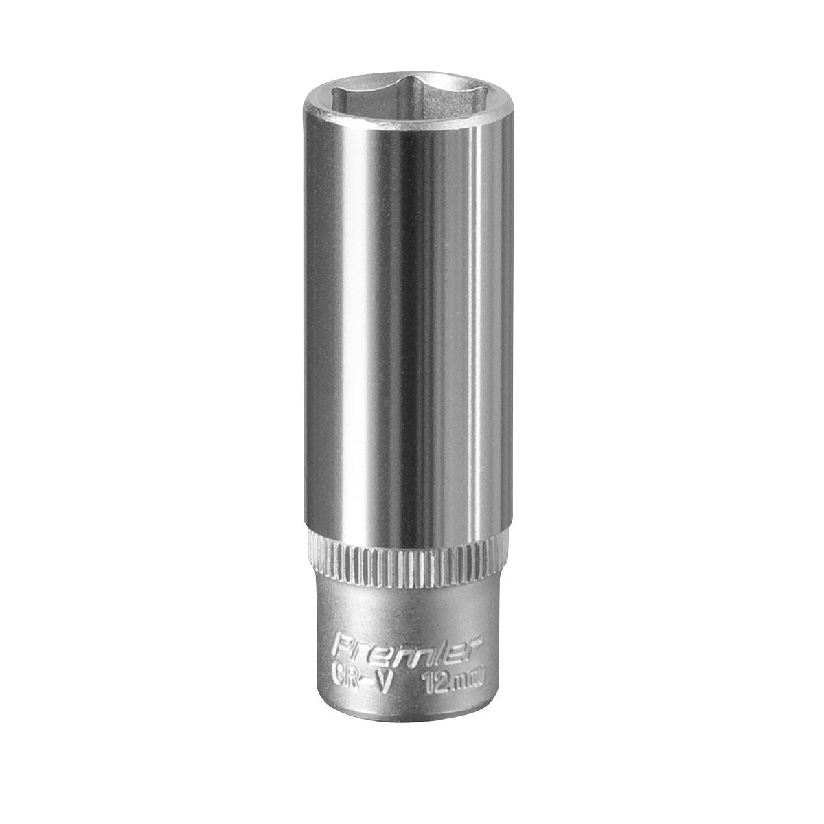 Sealey S1412D WallDrive® Socket 12mm Deep 1/4"Sq Drive Sealey