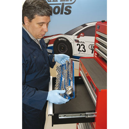 Draper 29760 Socket Retaining Bar Carrier 1/4" 3/8" & 1/2" Sq. Dr. Draper