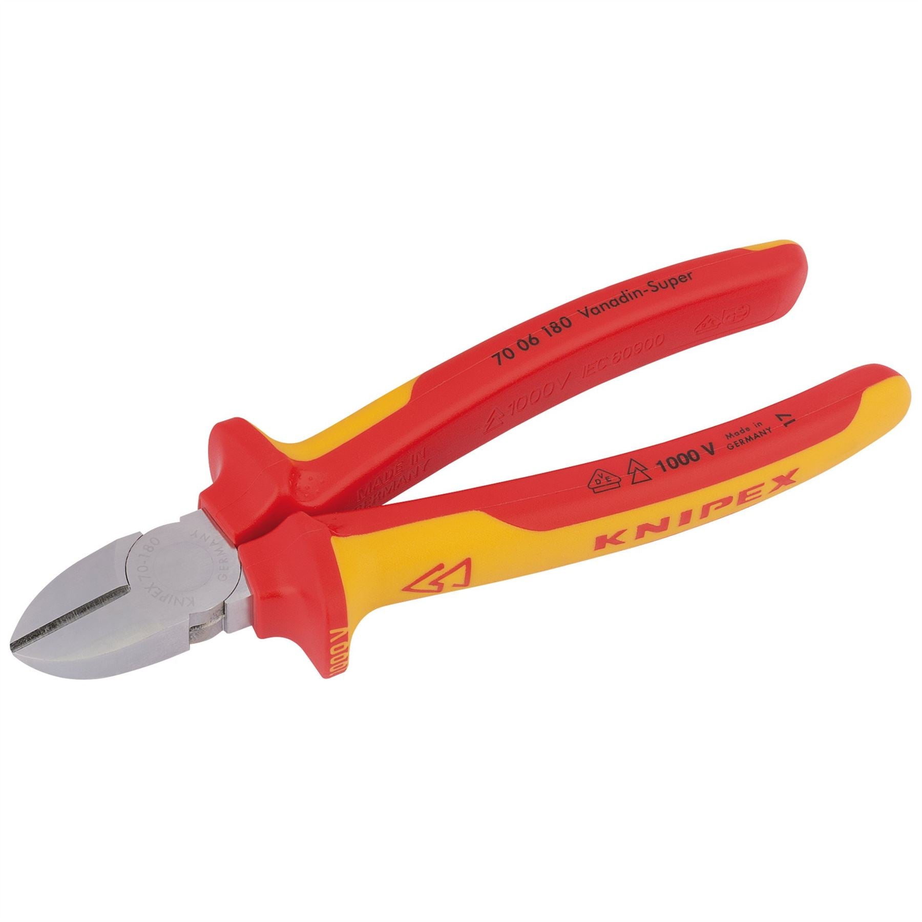 Knipex 18451 70 06 180SB Diagonal Side Cutter 180mm Knipex