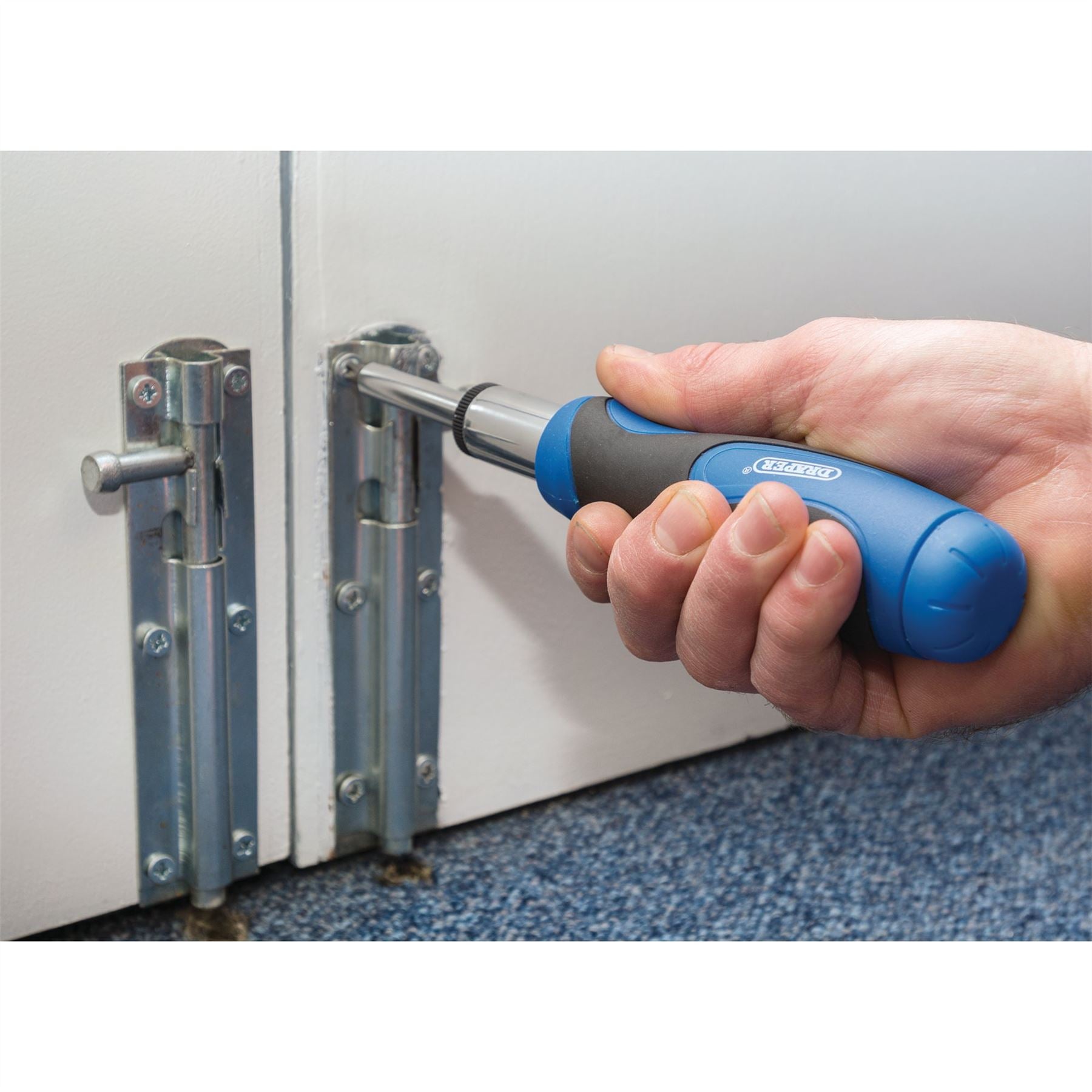 Draper 43640 Ratchet Screwdriver and Bit Set 13 Piece Draper