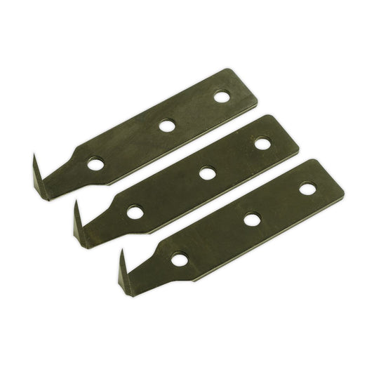 Sealey WK02001 Windscreen Removal Tool Blade 18mm Pack of 3 Sealey