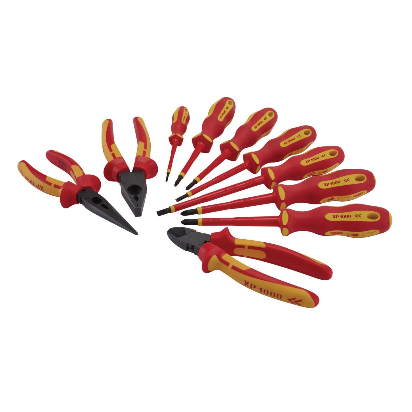 Draper 94859 XP1000® VDE Screwdriver and Pliers Set 10 Piece Draper